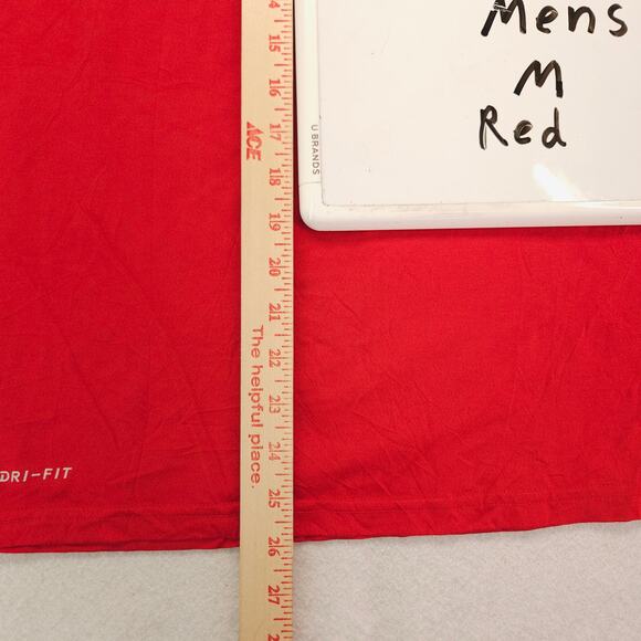 Nike Georgia Bulldogs College Crew Neck T Shirt Mens Size Medium M Red - Picture 8 of 9